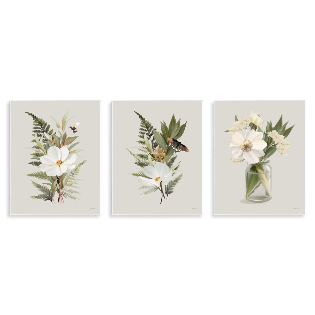 Stupell Industries Country Magnolia Bundles Wall Plaque Design by House Fenway